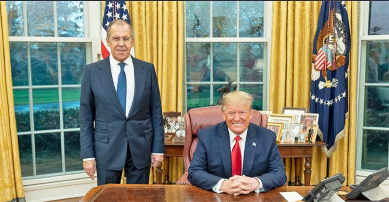 دو روایت متناقض از یک ملاقات ، میزبانی ترامپ از وزیر خارجه روسیه در کاخ سفید