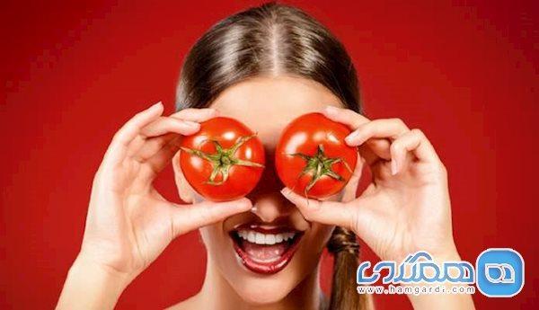 چطور با گوجه فرنگی پوستمان را شفاف و روشن کنیم؟